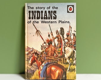 Die Geschichte der Indianer des Western Plains Marienkäfer-Buches, Serie 707 1973 von Frank Humphries