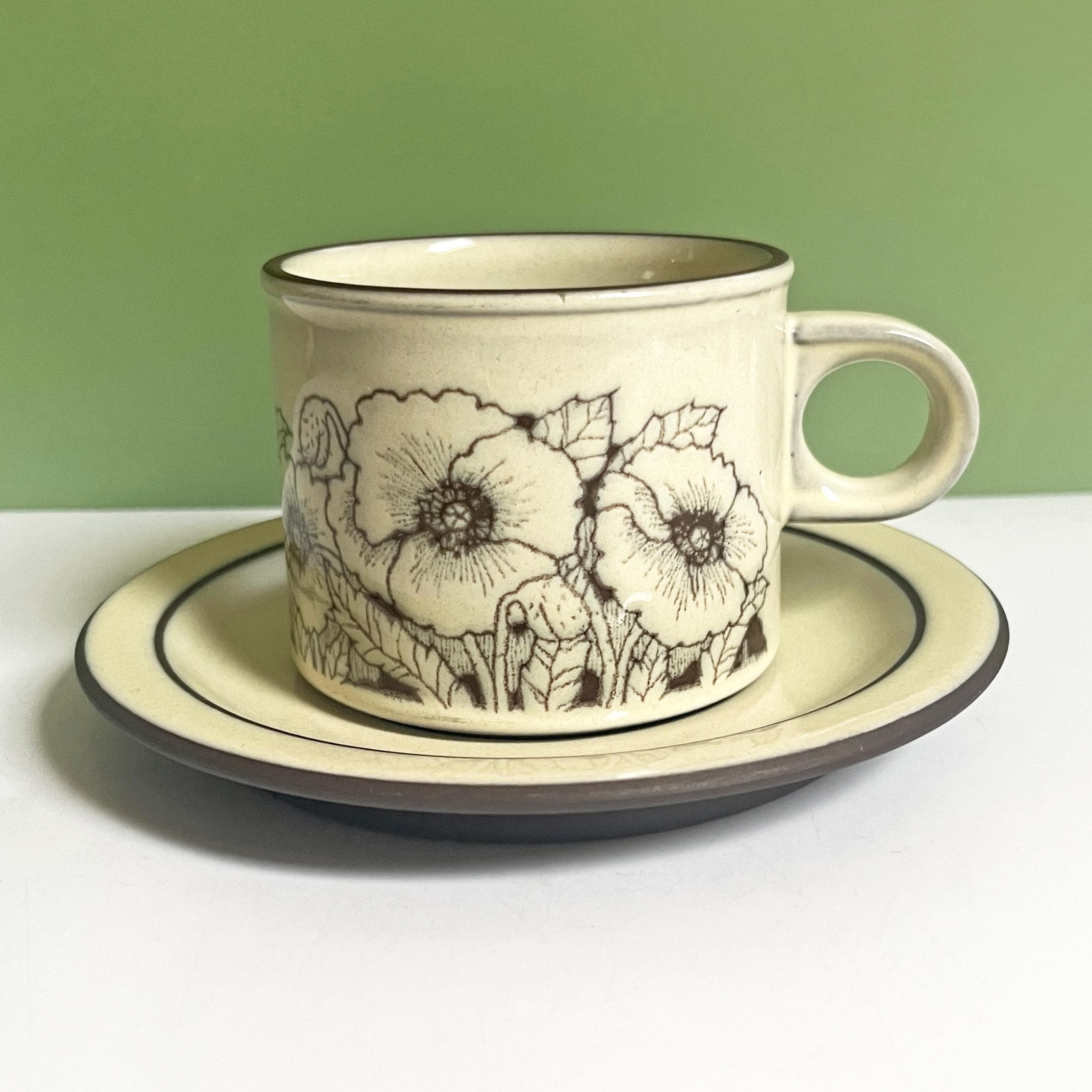 Hornsea Contrast Cup Saucer - Etsy