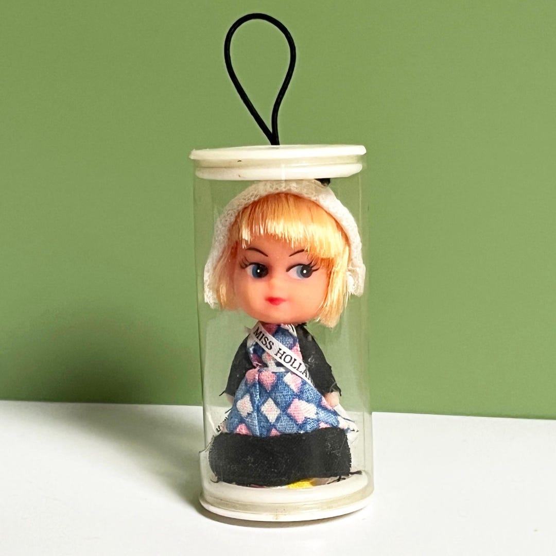 Vintage Miss Holland Doll: 1970s Liddle Kiddles Style, Hong Kong