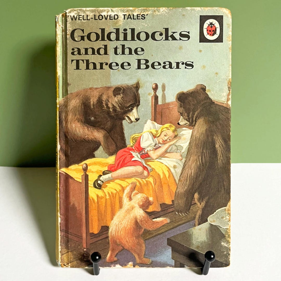 Goldilocks and the Three Bears Ladybird Book: Well-loved Tales 1971 ...