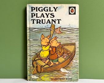 Piggly Plays Truant Ladybird, série 401, histoire et illustrations A. J. Macgregor, vers W. Perring 1947, édition du début des années 1970