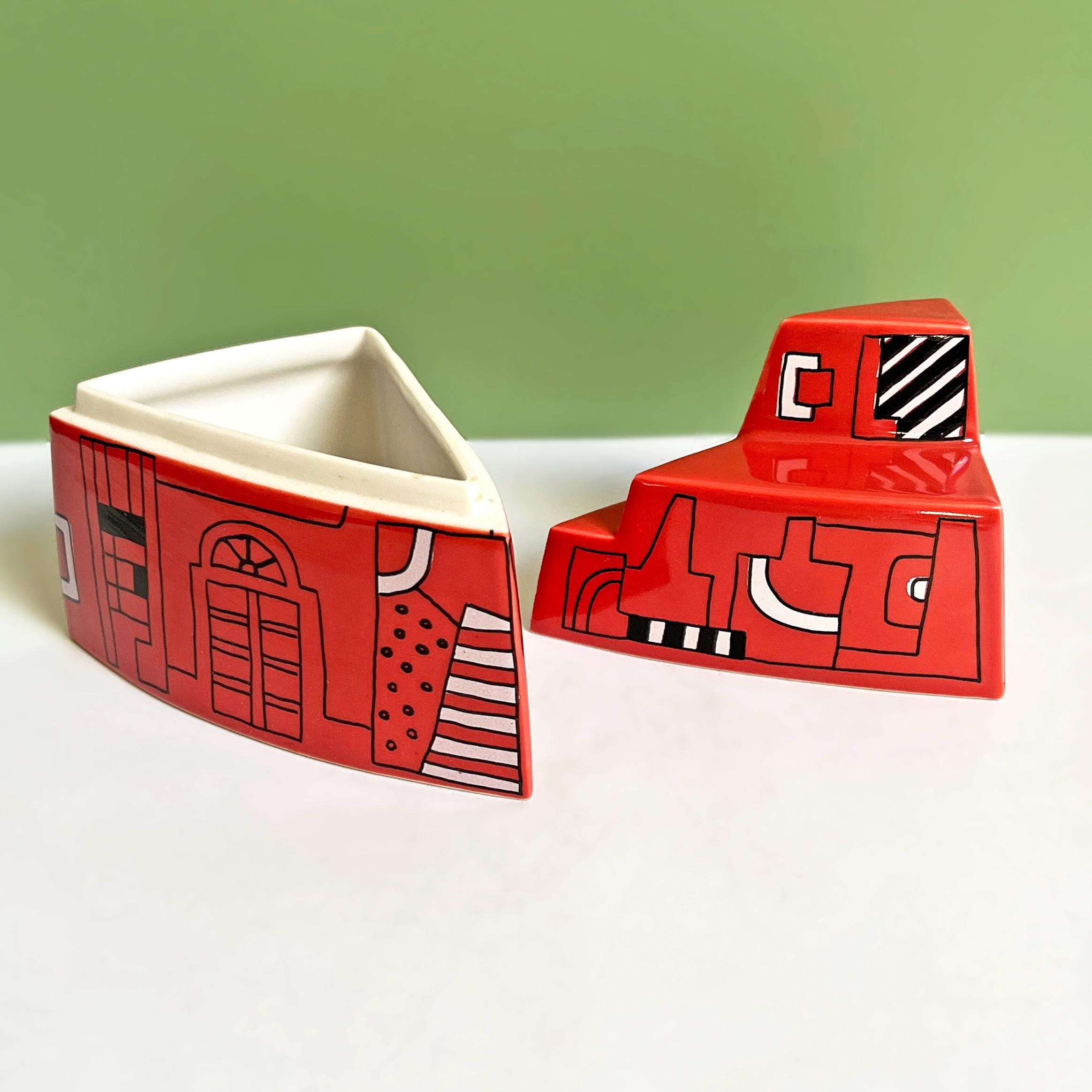 Heide Warlamis Vienna Collection Box: Post Modern Memphis Design