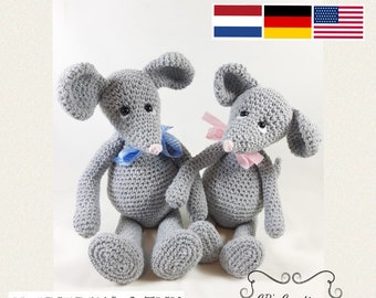 Mäuse Val und Tin, Amigurumi Häkelanleitung