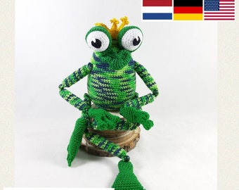 Harald the Frog, Amigurumi Crochet Pattern