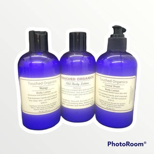 Body Lotion Moisturize hands and body with all natural vegan skin care
