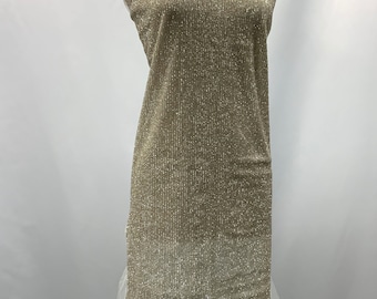 Rhinestone tulle Full Body fabric ,DIY  /Rhinestone beaded full bodice evening  perfect for prom or Gala ,dress