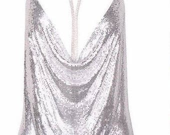 Metal material sheets /  fabric ,wide Beautifull Flexible Mesh variety of colors perfect for skirts dresses boots money boxes