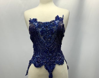 Rhinestone Applique,Bridal  Dress embroidery, beautiful,inspiration ,Evening engagement,prom