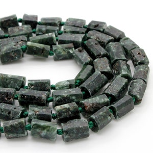Zoisite, Natural Zoisite Rough Cut Nugget Cube Chips Loose Gemstone Assorted Size Beads - PGS183