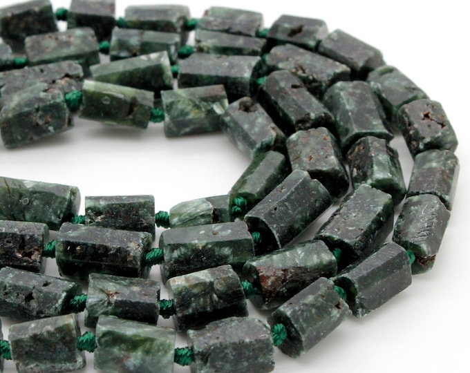 Zoisite, Natural Zoisite Rough Cut Nugget Cube Chips Loose Gemstone Assorted Size Beads - PGS183