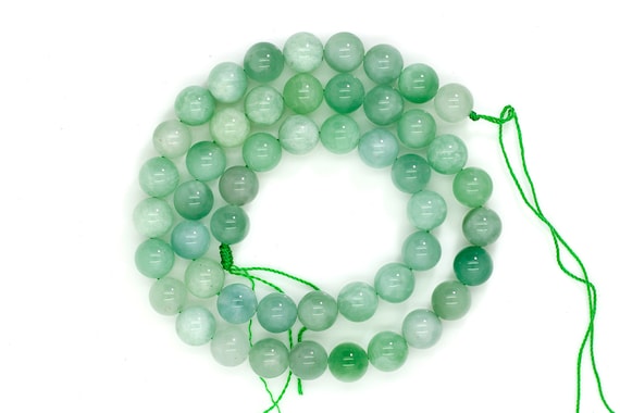 6mm naturale giada verde Round Gemstone Loose Beads 15" Strand 