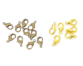 Leverback Earwires Hoops Earrings Ear Hooks Findings Clasp - Gold Silver Bronze - PAS76