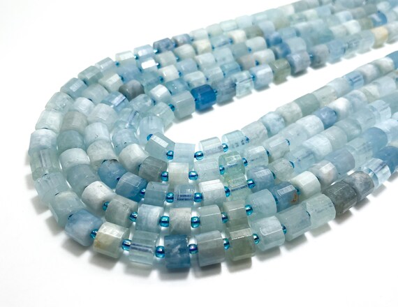 Aquamarine gemstone deals beads