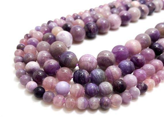 Natural sugilite best sale beads
