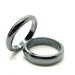 Black Hematite Basic Ring Band for Jewlery Necklace Making Accessories Size 10 7.5 6.5 - R35