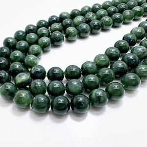 Genune Green Malachte Beads - Natural Malachte Stone - Green Gemstone Beads - Malachte Stone