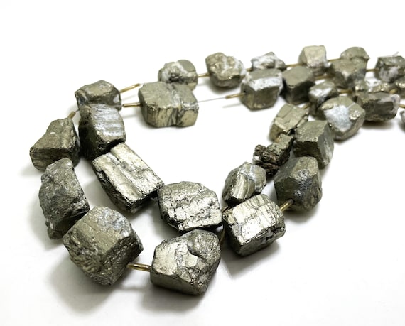 Pyrite beads best sale