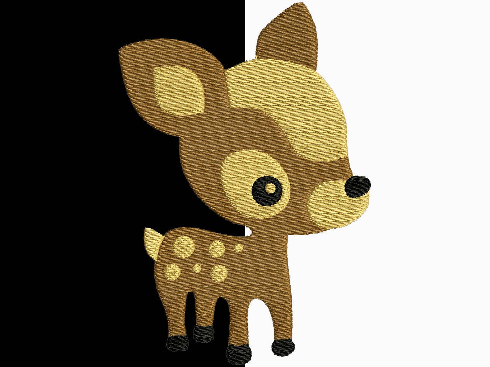 Fawn embroidery design machine embroidery design instant  etsy Fawn embroidery design machine embroidery design instant  etsy