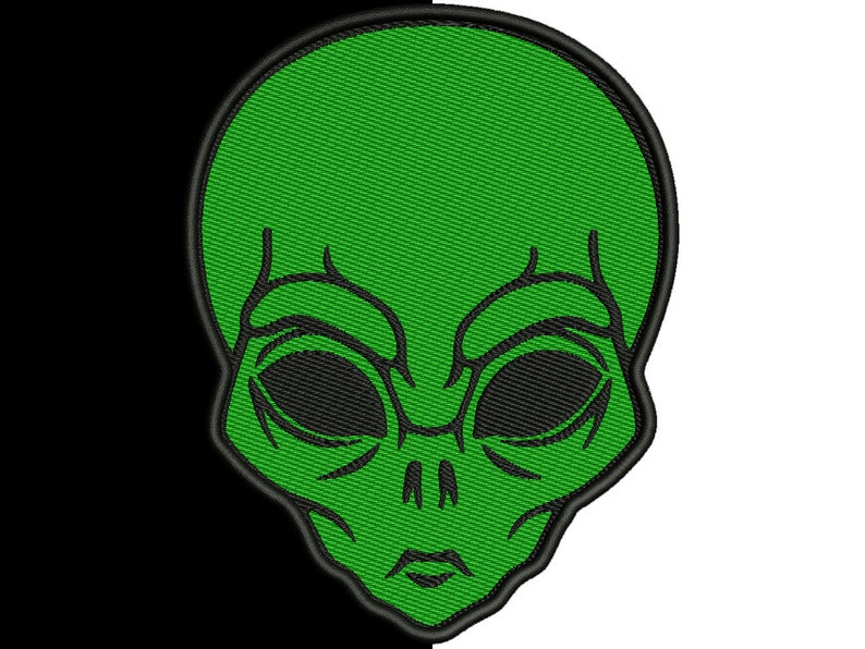 Alien embroidery design machine embroidery design instant  etsy Alien embroidery design machine embroidery design instant  etsy