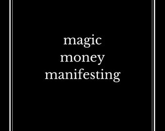 Magic Money Manifesting eBook Course PDF Download, 31 Money Abundance Spells to Do Today