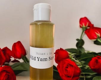 Organic Wild Yam Serum with Chaste Berry & Cold-Pressed Castor Oil