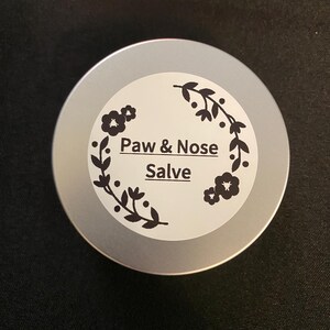 Organic Paw and Nose Moisturizing Cream Salve Balm for Dogs, Dog Care Cream, Dog Gift, Dog Owner Gift, Dog Mom Gift, Pet Lover Gift, Paw Wax