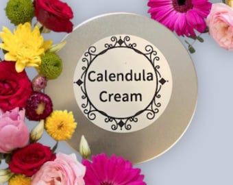 Organic Calendula Cream Salve: Herbal Remedy for Sensitive Skin