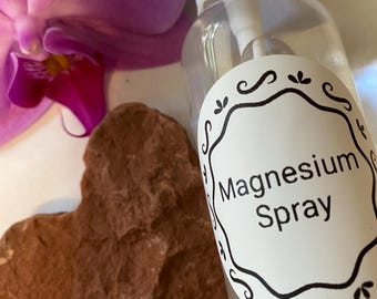 Magnesium Body Spray: Handcrafted Topical Magnesium Shower Mist