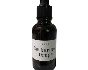 Tintura di Berberina + Glicerite Erboristica: Radice d'Uva dell'Oregon, Moringa, Muschio Marino