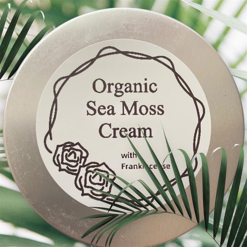 Nourish and rejuvenate your skin with our Organic Sea Moss Cream infused with Frankincense—rich in minerals, antioxidants, and anti-aging ingredients for a radiant, balanced glow. Ideal for all skin types.