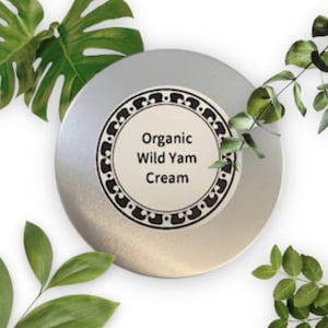 Artisanal organic wild yam cream is made with organic clean ingredients for luxurious texture and long lasting comfort. Naturally Native's wild yam cream is packaged in a plastic free, metal tin that is easy to use. Scented lightly with a fresh lemon scent for enjoyment through the day.