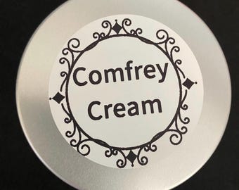 Organic Comfrey Salve: Boneknit Herbal Cream with Castor Oil and Beeswax