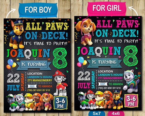 Paw Patrol Invitation, Paw Patrol Invite, Paw Patrol Birthday, Paw Patrol Occasion, Paw Patrol Printable, Paw Patrol Card, Electronic Invitation photograph regarding Paw Patrol Invitations Printable called Paw Patrol Invitation, Paw Patrol Invite, Paw Patrol Birthday, Paw Patrol Bash, Paw Patrol Printable, Paw Patrol Card, Electronic Invitation