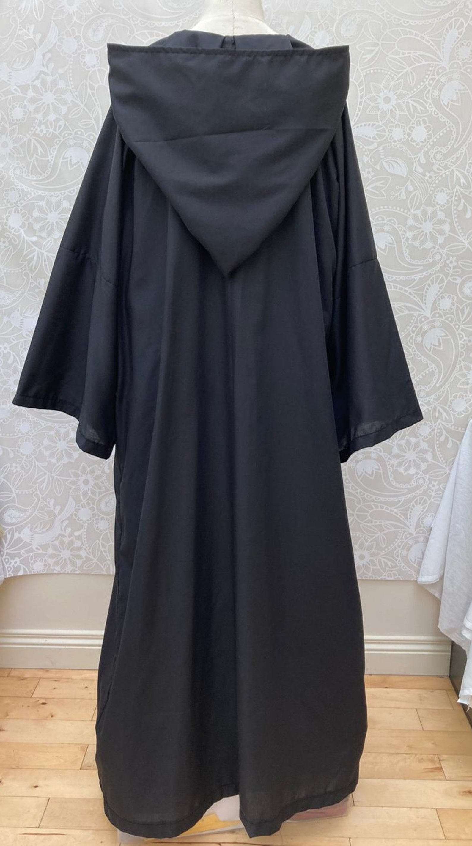 An open Tau HOODED Robe/cloak/ Ritual /Golden | Etsy
