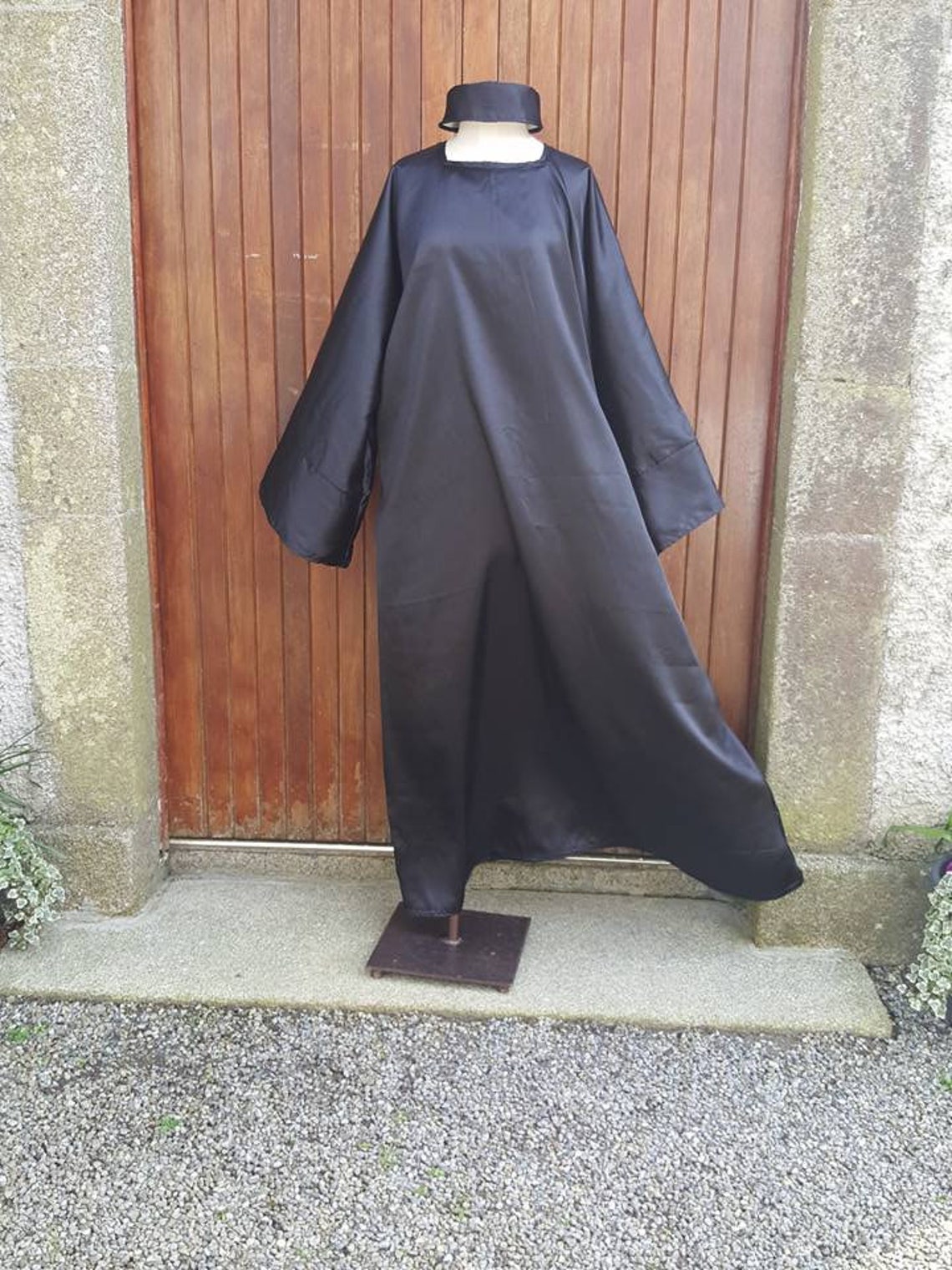 Satin Ritual Robe Thelema Rosicrucian Initiation Traditional Ceremonial