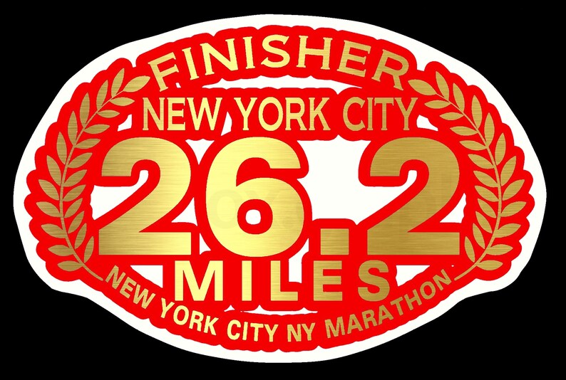 New York City NYC 13.1 HALF Marathon Magnet
