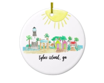 Tybee Island, GA Ornament