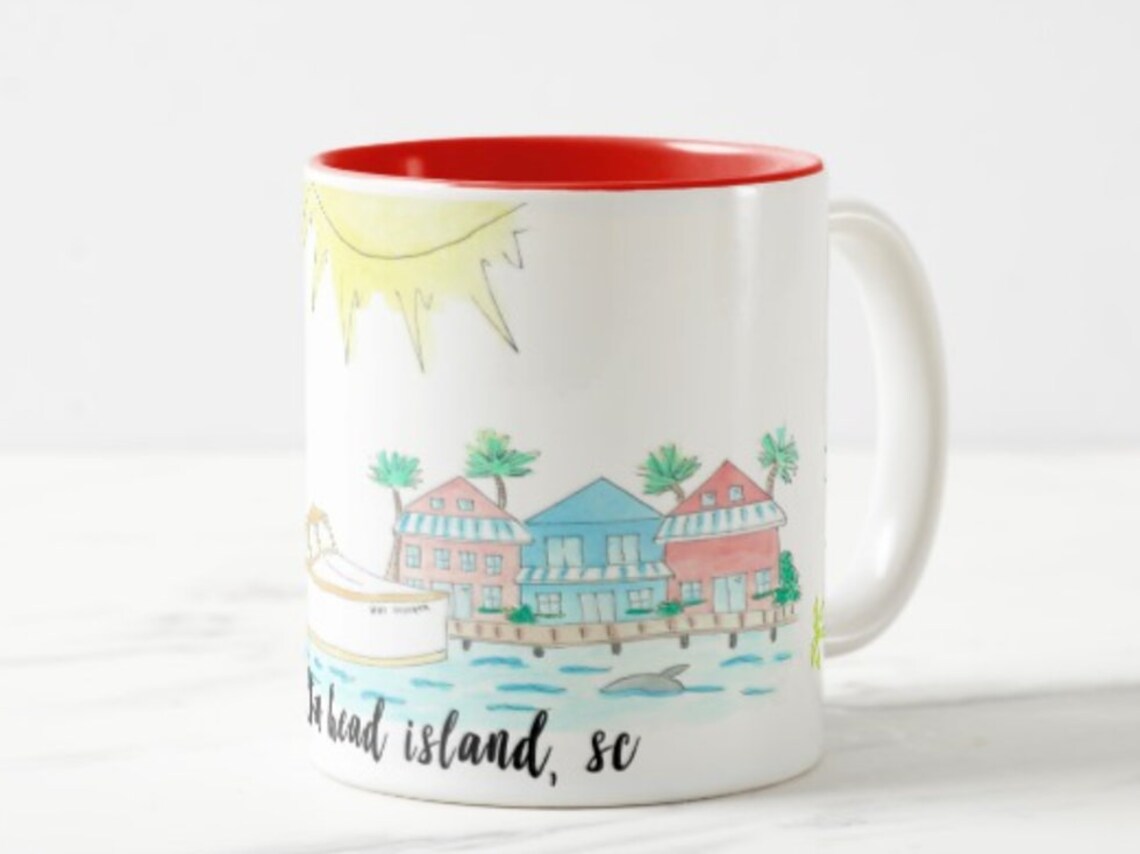 Hilton Head Island Coffee Mug Hilton Head Coffee Mug Coffee Mug Coastal