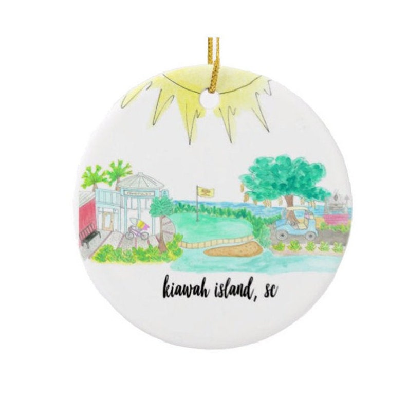 Kiawah Island, SC Ornament - Thumbnail 2