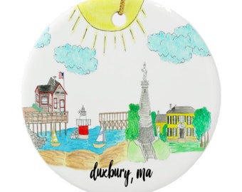 Duxbury, MA Ornament