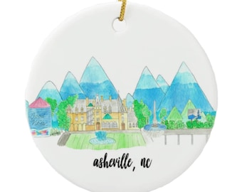 Asheville, NC Ornament