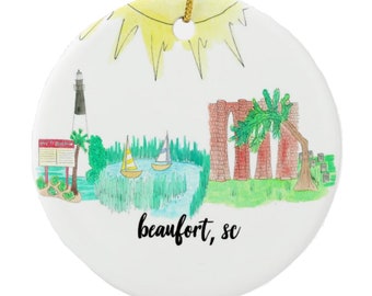 Beaufort, SC Ornament