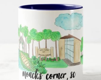 Moncks Corner, SC Coffee Mug; South Carolina; Coffee Mug;