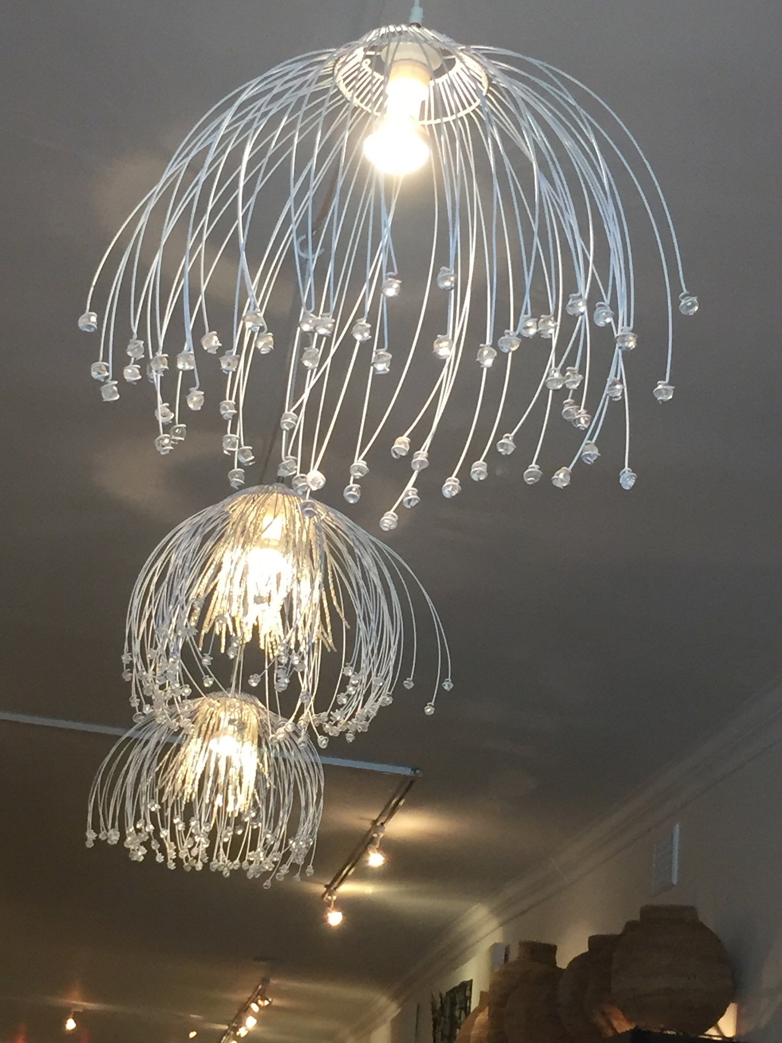Jellyfish chandelier | Etsy