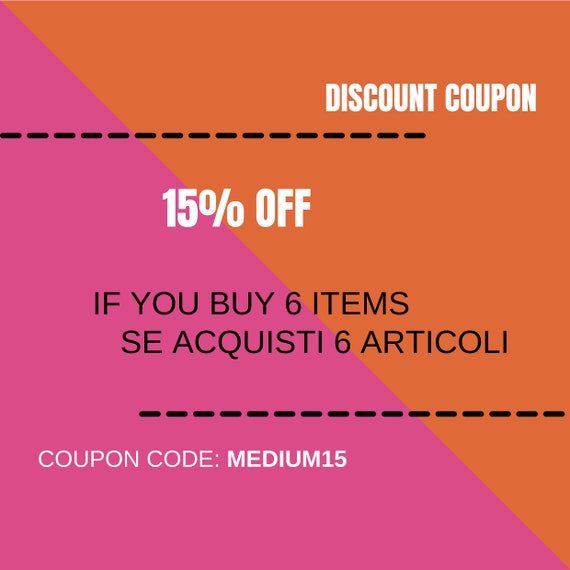 Jewelry Sale Coupons Earrings Sale Discount Coupon Code - Etsy
