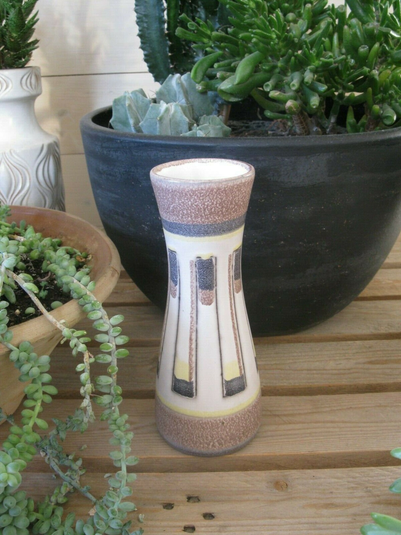 WÄCHTERSBACH Keramik Dekor THEBEN elegante Vase Etsy.de