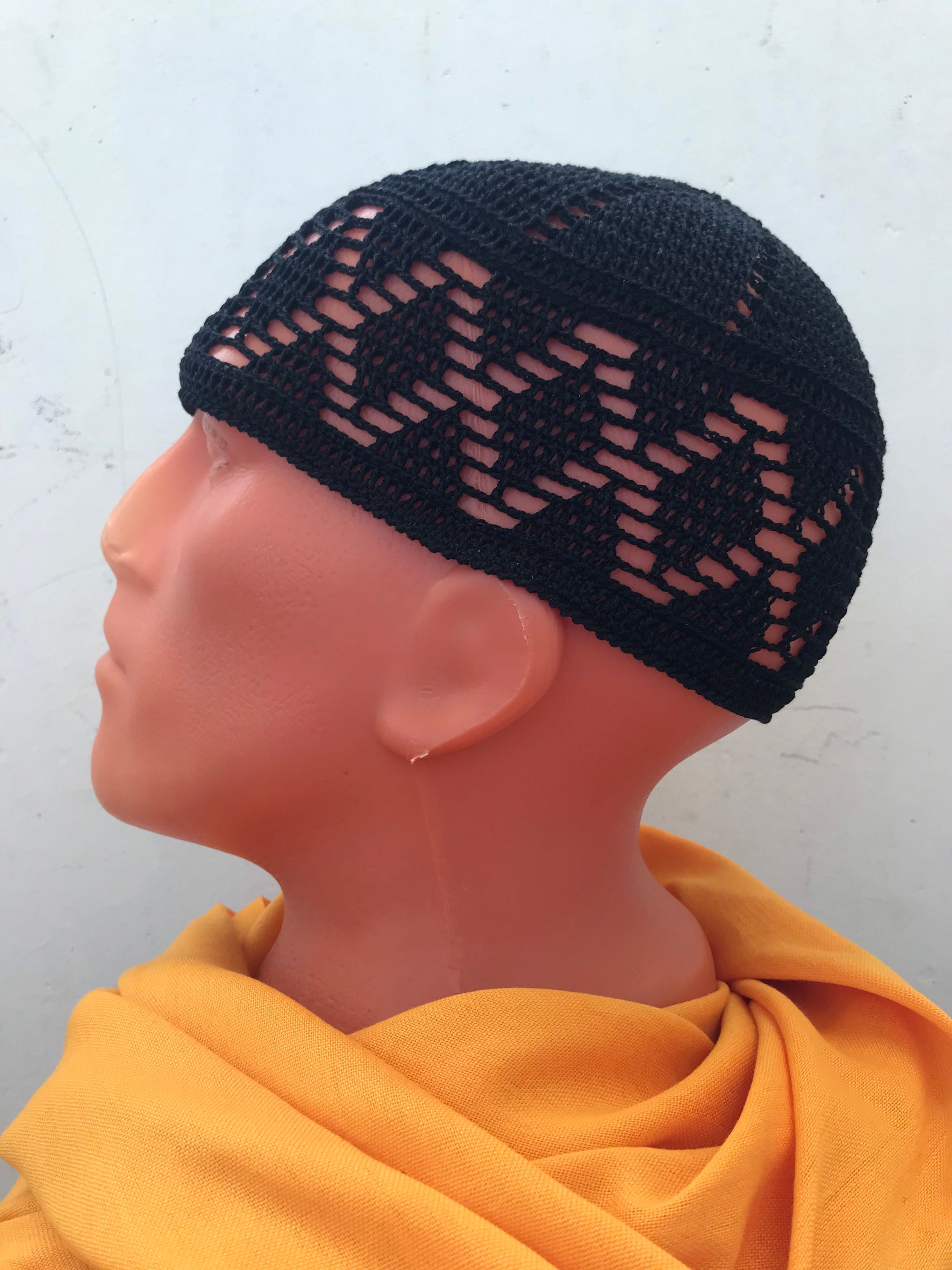 Kufi hat men Kufi White skull cap Kuficap Muslim cap Summer Etsy