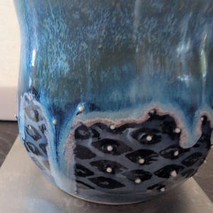 10 oz textured stoneware  barware