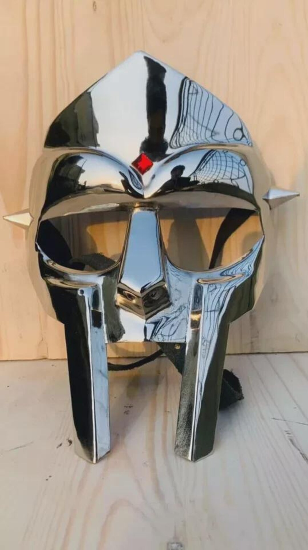 MF Doom Gladiator Face Mask | Fantasy Party Costume | Roman Gladiators ...