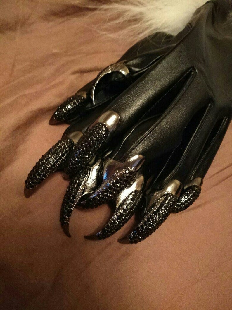 Cosplay Gloves Black Cat Comics Marvel. Etsy
